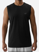 Koszulka bez rękawów męska 4F 4FWMM00TSLEM125-20S XL Czarna (5905700402084) - obraz 1