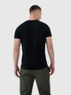 Футболка бавовняна довга чоловіча 4F 4FWMM00TTSHM2257-20S XL Чорна (5905700343639) - зображення 2
