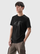 T-shirt męski bawełniany 4F 4FWMM00TTSHM2257-20S L Czarny (5905700343646) - obraz 6