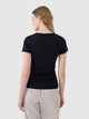 T-shirt damski 4F 4FWSS25TTSHF1995-20S XL Czarny (5905700403739) - obraz 2