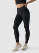 Legginsy sportowe damskie z wysokim stanem 4F 4FWMM00TTIGF195-20S XL Czarne (5904698999286) - obraz 1