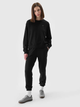 Spodnie dresowe damskie 4F 4FWMM00TTROF1138-20S S Czarne (5905700347026) - obraz 4