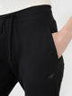 Spodnie dresowe damskie 4F 4FWMM00TTROF1138-20S XL Czarne (5905700347033) - obraz 7