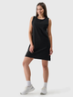 Плаття коротке літнє жіноче 4F 4FWSS25TDREF138-20S L Чорне (5905700365839) - зображення 3