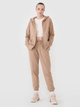 Bluza damska rozpinana streetwear z kapturem 4F 4FWSS25TSWSF1620-83S L Beżowa (5905700408291) - obraz 4