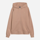 Bluza damska rozpinana streetwear z kapturem 4F 4FWSS25TSWSF1620-83S M Beżowa (5905700408338) - obraz 6
