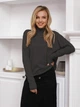 Свитер ISSA PLUS WN20-46 L темно-серый - изображение 1