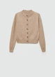 Джемпер женский с пуговицами MANGO 77096722 Бежевый S KL0317 - изображение 2