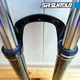 Велосипедная вилка Sr Suntour XCM MLO 26" Disc 1-1/8" 100мм Черная - изображение 14