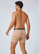 Мужские хлопковые удлиненные трусы боксеры Extra Comfort Plus (1671-46-01) Бежевый S FINETOO (46) - изображение 3