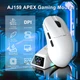 Игровая Мышь AJAZZ AJ159 APEX White 2.4G/Bluetooth/Кабель Магнитная Зарядная Док-Станция С Экранчиком, PAW3950, 42K DPI, 56g. - изображение 2