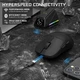 Игровая Мышь AJAZZ AJ159 APEX Black 2.4G/Bluetooth/Кабель Магнитная Зарядная Док-Станция С Экранчиком, PAW3950, 42K DPI, 56g. - изображение 4