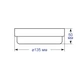 Светодиодный светильник с ИК-датчиком Feron AL3006-RPS 12W - изображение 3