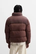 Дута куртка з ріпстопу Zara S коричневий 6985/320/730 - изображение 2