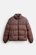 Дута куртка з ріпстопу Zara L коричневий 6985/320/730 - изображение 8
