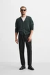 Джинси звужені Zara Slim Taper 31 чорний 4048/350/800 - изображение 1