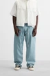 Джинси вільного крою Zara Baggy Fit 31 блакитний 6045/300/400 - изображение 2