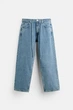 Джинси вільного крою Zara Baggy Fit 31 синій 6045/300/427 - изображение 7