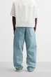 Джинси вільного крою Zara Baggy Fit 31 блакитний 6045/300/400 - изображение 3