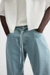 Джинси вільного крою Zara Baggy Fit 31 блакитний 6045/300/400 - изображение 5