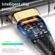 Универсальный кабель Asometech 3в1 USB-Lightning/ MicroUSB/ Type-C 6A 1.25 м быстрая зарядка/ турбо зарядка - изображение 4