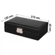 Шкатулка для украшений Casegrace SP-01155 Black ювелирных изделий драгоценностей - изображение 3