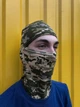 Тактична балаклава тонка трикотажна військова весна-осінь піксель - зображення 2