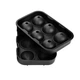 Силиконовая форма для льда Шарики 6 ячеек 4.5см Black (285091) - изображение 1