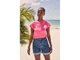 Шорты Boyfriend джинсовые с отворотами для женщины Esmara LIDL 371391 36(S) Синий - изображение 2