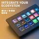 Мини-клавиатура консольная панель AJAZZ AKP153 Stream Controller, Studio Deck, 15 макропрограммированных клавиш, действия в программах и SoftwarSe, таких как OBS, Twitch, YouTube и т.д., для потоковой передачи, игр, работы с Mac и ПК, черный - изображение 2