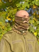 Тактичний баф для військових флісовий на зиму мультикам - зображення 1