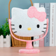 Дзеркало дитяче Hello Kitty з алмазною мозаїкою Світло-рожеве - зображення 1