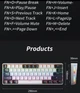 Механічна клавіатура з HOT SWAP MUCAI MK61 Keys RED SWITCH, RGB, UKR/ENG BLUE/WHITE (MKA610B) - изображение 5