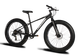 Алюмінієвий велосипед фєтбайк (FATBIKE) Grizzly 26" колір ЧОРНИЙ - изображение 1
