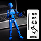 Подвижная фигурка Cyber Doll Синий - изображение 1