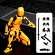 Подвижная фигурка Cyber Doll Желтый - изображение 1