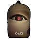 Рюкзак школьный Игра в кальмара (School Gear bag Squid Game 03) черный, 39 х 27 х 14 см - изображение 1
