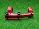 Моноблок Warne Skeleton Mount Gen2 red 30 мм Weaver Offset Ultra High - изображение 8