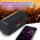 Радиоприемник / Bluetooth-колонка с аккумулятором LED дисплей HF216 ( FM, USB, MP3, MicroSD) Black - изображение 3