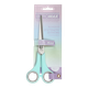 Ножницы BuroMax Pastel 17 см с резиновыми вставками мятные (BM.4504-38) - изображение 4