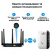 Беспроводной Wi-Fi репитер расширитель диапазона WI-FI ретранслятор усилитель WI-FI сигнала Белый - изображение 5