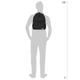 Рюкзак тканевый 17 л светоотражающий Bagland Stylish M 1118520667 Черный (2011185206673) - изображение 7