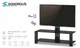 Підставка для телевізора Sonorous PL 2400-B-HBLK - зображення 2