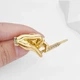 Брошь-значок унисекс BROCHE бижутерия Медицина Рука со шприцем золотистая BRGV113911 - изображение 4