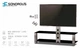 Подставка для телевизора Sonorous PL 2414-B-INX - изображение 2