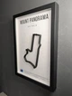 Объемная Рамка с 3D Трассой Mount Panorama Circuit (Mount Panorama/Wahluu) / Bathurst, New South Wales, Australia / Маунт Панорама в Масштабе 1:40 000 Black Matte / Frame 32x23x3 - изображение 8