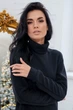 Жіноча сукня вільного силуету з ангори RiMari 50 Чорний (rm19771) - изображение 12
