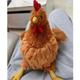 Мягкая игрушка курица Jeycat Hen мультяшная кукла-петух, 23 см, Velice - изображение 2