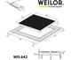 Варочная поверхность индукционная Weilor WIS 642 BLACK - изображение 6