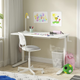 Письменный стол RELATERA IKEA 995.528.65 белый / белый глянец - изображение 2